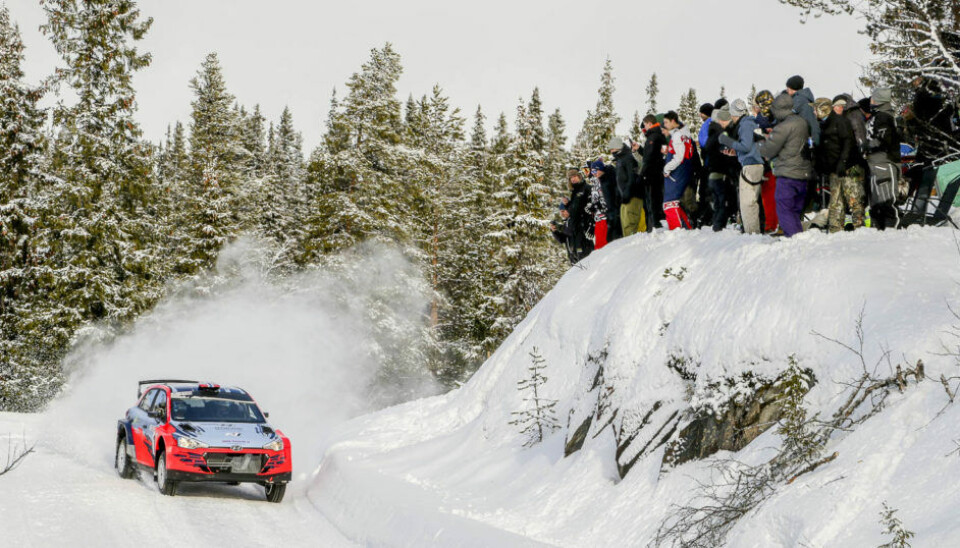 Ole Christian Veiby fra Lesteberg-etappen i Numedalsrally. (Foto: Simen Næss Hagen / Parc Fermé)