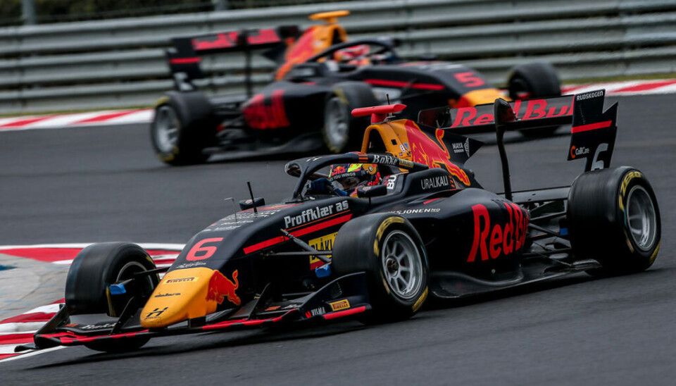 Dennis Hauger #6 Hitech GP, performs during round three of the FIA Formula 3 Championship at the Hungaroring, in Hungary on July 17-19, 2020. // Dutch Photo Agency/Red Bull Content Pool // AP-24NUJVTP91W11 // Usage for editorial use only //