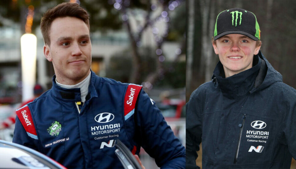 Oliver og Ole Christian bekreftet for Hyundai for 2021