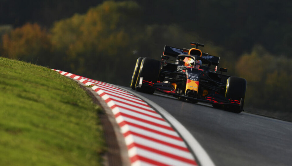 Max Verstappen under Tyrkias Grand Prix sitt comeback på F1-kalenderen i 2020. I år får de en ny sjanse. (Foto: Clive Mason/Getty Images/Red Bull Content Pool)