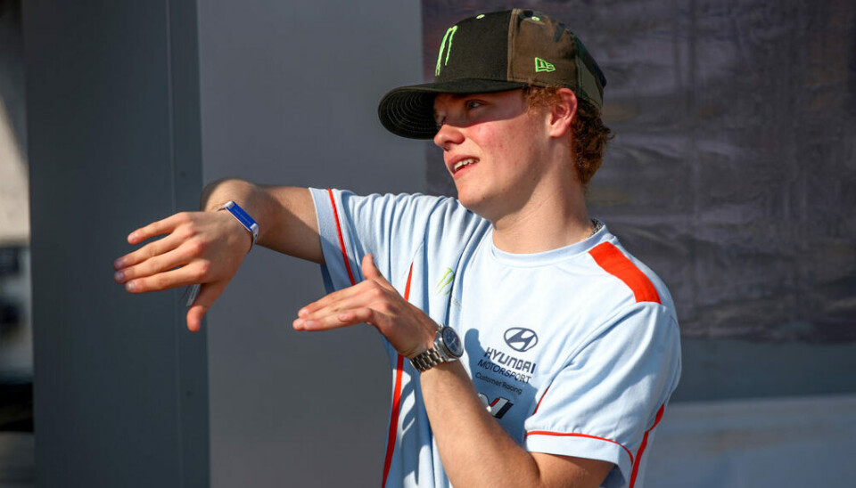 Oliver Solberg. (Foto: Jordi Rierola / Hyundai)