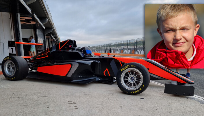 Nå skal gokarten parkeres - for snart blir Martinius (15) neste nordmann ut i Formel 4