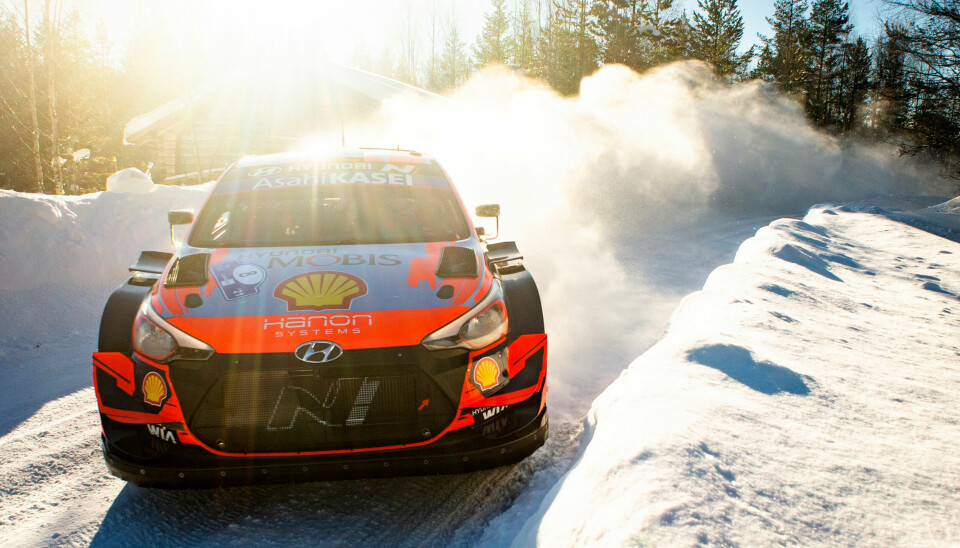 Arctic Rally Finland i februar i år ble en suksess. Skal finnene få en ny sjanse med en VM-runde om vinteren? Her ved løpets vinner i år, Ott Tänak.