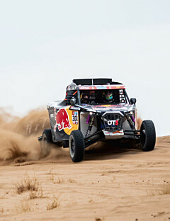 Andreas ble sendt til Dakar Rally uten garanti om å få kjøre