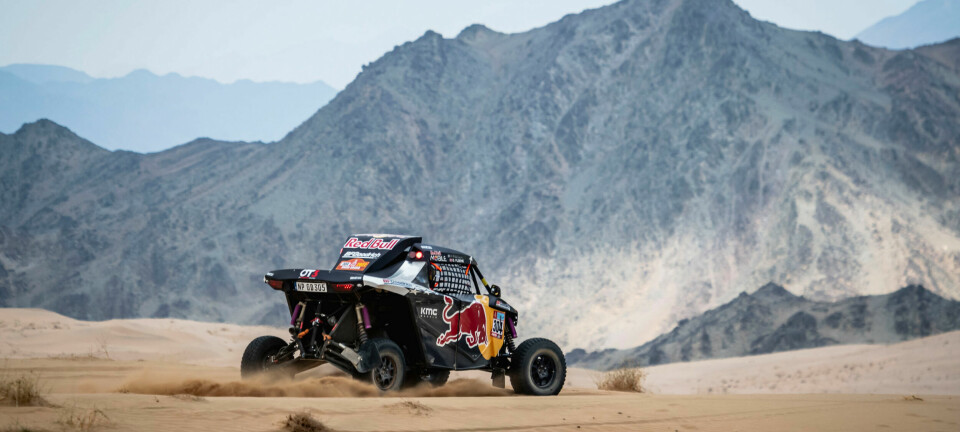 Andreas Mikkelsen (NOR) of Red Bull Off-Road Junior Team races during the prologue stage of Rally Dakar2022 from Jeddah to Hail, Saudi Arabia on January 01, 2022 // SI202201010068 // Usage for editorial use only //