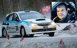 Fra rådyr avkjøring og familieforøkelse til NM-seier på første forsøk for Martin Nygård