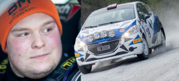 Tom Vidar (23) fikk være førstemann til å representere bredden av norsk rally i beste sendetid på NRK