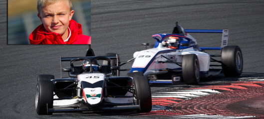 Martinius (15) på Formel 4-pallen for første gangen med sterk andreplass
