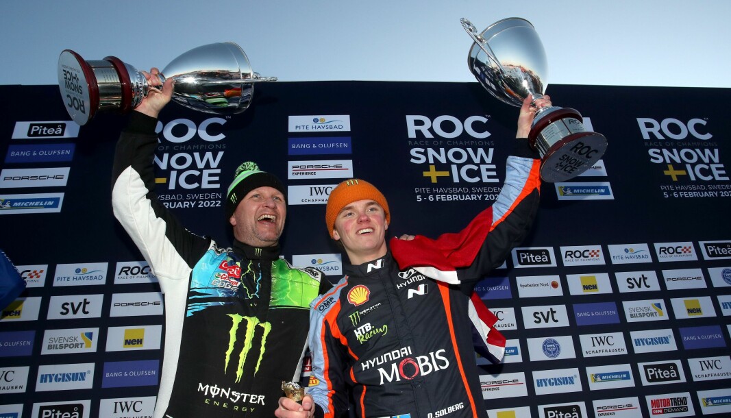 For første gang i «Race of Nations»-historien, vinner ett helnorsk lag bestående av Oliver og Petter Solberg. For første gang i «Race of Nations»-historien, vinner ett helnorsk lag bestående av Oliver og Petter Solberg.
