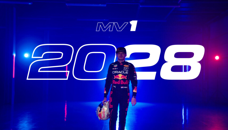 Max Verstappen har forlenget kontrakten med Red Bull til utgangen av 2028. Det er en forlengelse på ytterligere fem år fra hans tidligere kontrakt.