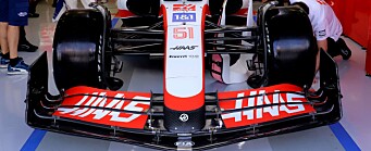 Slik ser bilen Haas kommer til å bruke i årets sesong ut