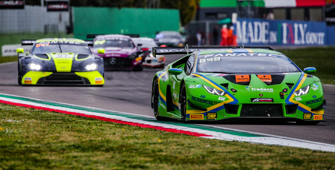Marcus Påverud og teamet åpner sesongen med en syvendeplass i Silver Cup i sin grønne VSR-Lamborghini Huracan GT3.