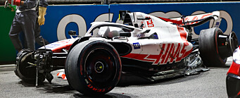 Haas mangler reservechassis etter Schumacher-krasj