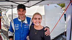 Far og datter vinner stort sett alle rallyløp de kjører sammen