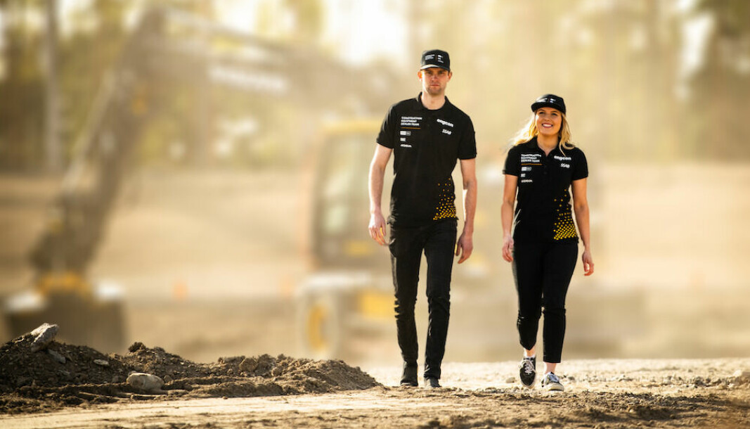 Niclas Grönholm og Klara Andersson er de to neste på lista over utøvere som skal kjempe i Rallycross-VM denne sesongen.
