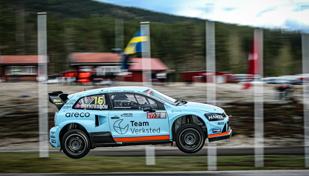 Thomas Bryntesson forsvarte de norske fargene i søndagens finale i Höljes. Thomas Bryntesson forsvarte de norske fargene i søndagens finale i Höljes.