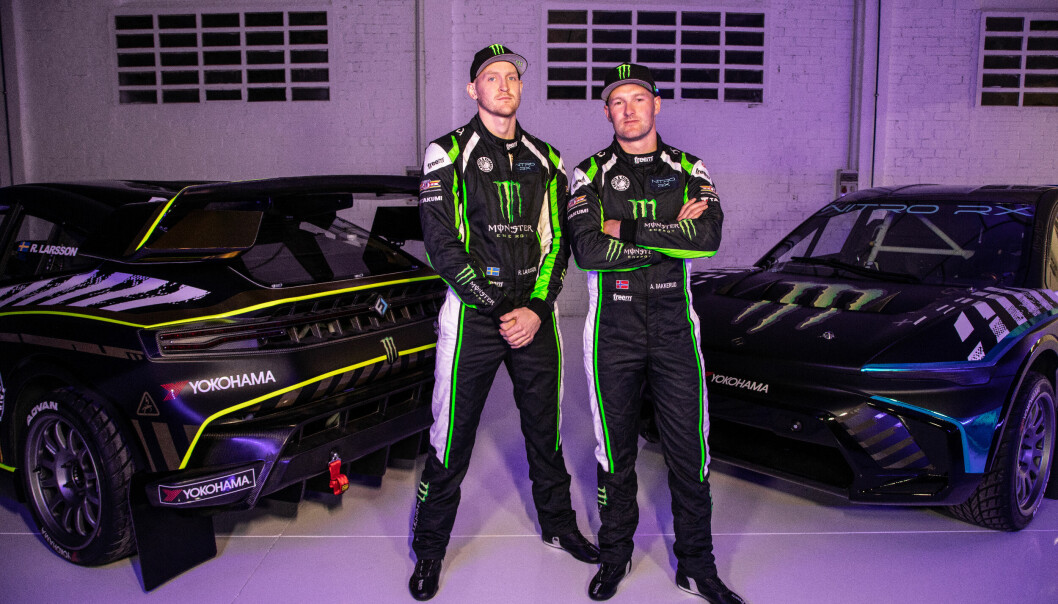 Andreas Bakkerud og Robin Larsson representerer RX Cartel-navnet i år med storsatsing på det amerikanske mesterskapet Nitro Rallycross, som i år skal kjøres med helt nye elbiler kalt FC1-X.