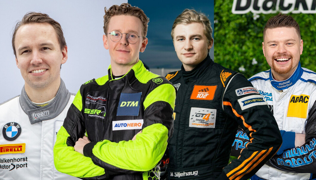 (F.v.) Christian Krognes, Dennis Olsen, Mads Siljehaug og Oskar Sandberg er de fire nordmennene som skal bryne seg på «Ringen» de neste 24 timene. (F.v.) Christian Krognes, Dennis Olsen, Mads Siljehaug og Oskar Sandberg er de fire nordmennene som skal bryne seg på «Ringen» de neste 24 timene.