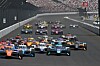 Feltet på starten under den 106. utgaven av Indianapolis 500. Feltet på starten under den 106. utgaven av Indianapolis 500.