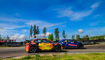 Niclas Grönholm i duell med Ole Christian Veiby. Foto: Jan-Kåre Rafoss Niclas Grönholm i duell med Ole Christian Veiby. Foto: Jan-Kåre Rafoss