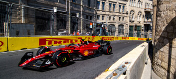 Ferrari danket ut Red Bull i kvalifiseringen til Aserbajdsjan Grand Prix