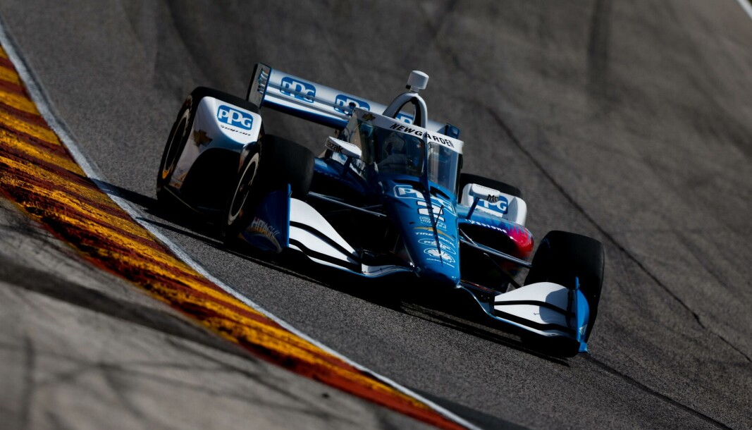 Det var et meget sterkt løp fra Penske-føreren på Road America. Med det sikrer Josef Newgarden sin tredje seier i årets IndyCar-sesong. Det var et meget sterkt løp fra Penske-føreren på Road America. Med det sikrer Josef Newgarden sin tredje seier i årets IndyCar-sesong.