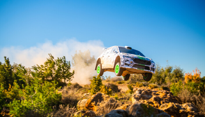 Suksesshistorien som har skapt enorm fallhøyde for Skodas nye Rally2-bil