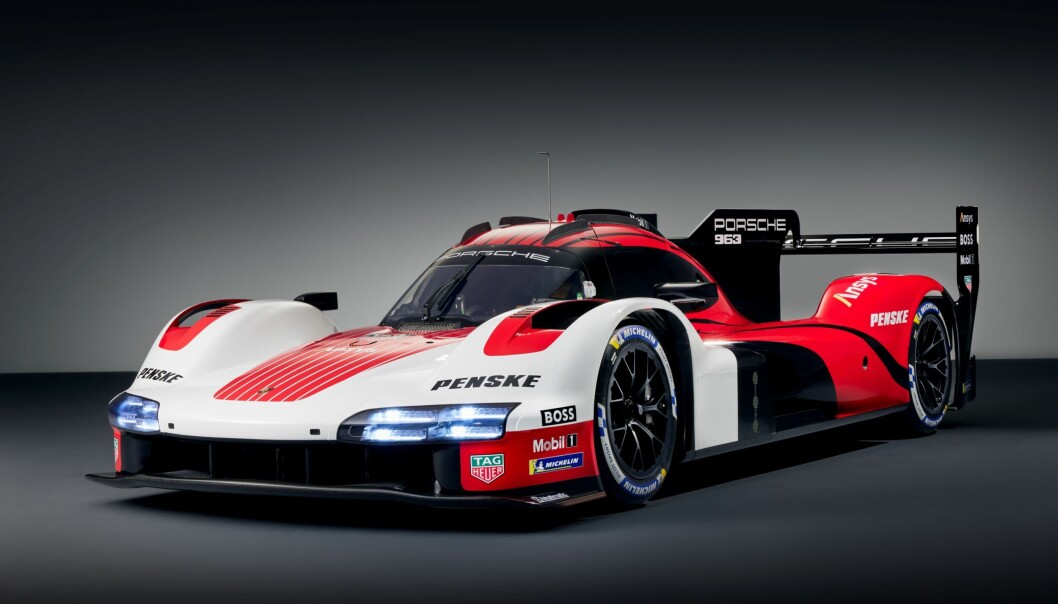 Slik ser Porsches LMDh-konsept ut. Slik ser Porsches LMDh-konsept ut.