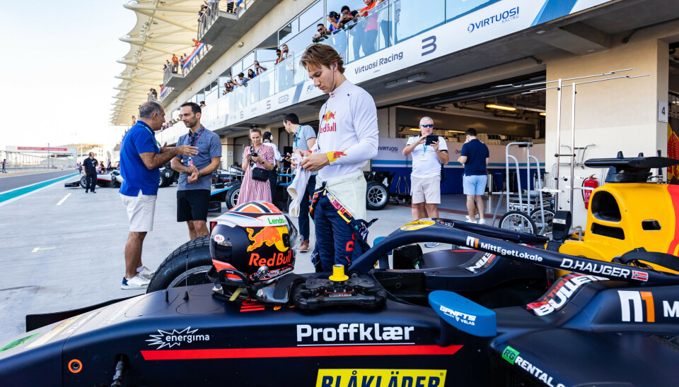 Dennis Hauger, her fra finaleløpet i Abu Dhabi i november i fjor.