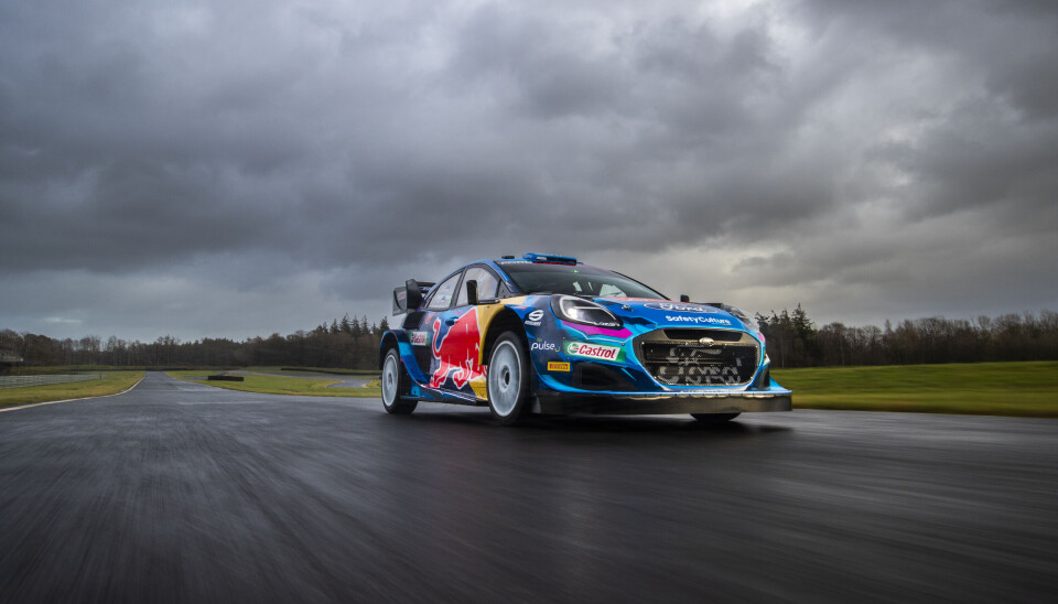 Her er M-Sports doning for 2023-sesongen, som vanlig deres Ford Puma Rally1 - men nå med estiske Ott Tänak bak spakene som klar førstefører.