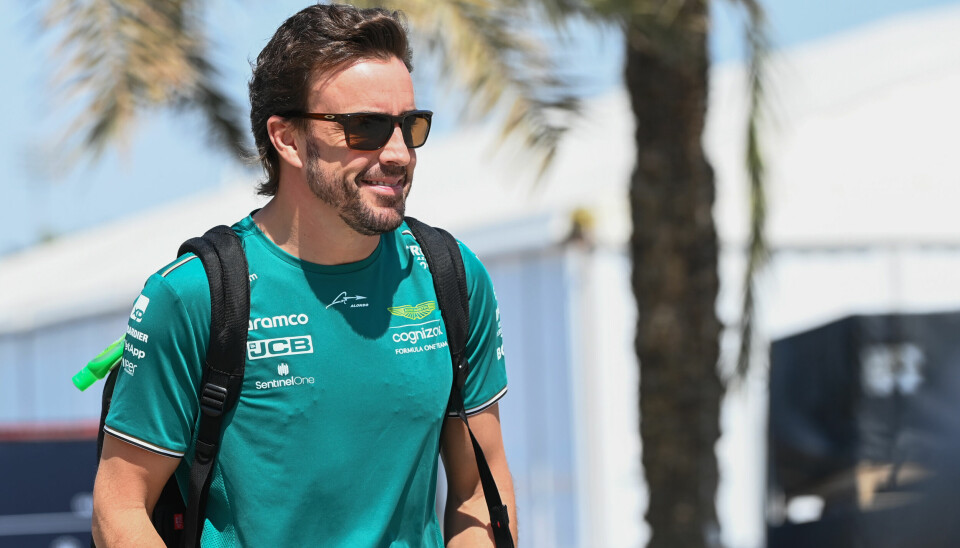 Fernando Alonso har grunn til å smile etter fredagens treninger.