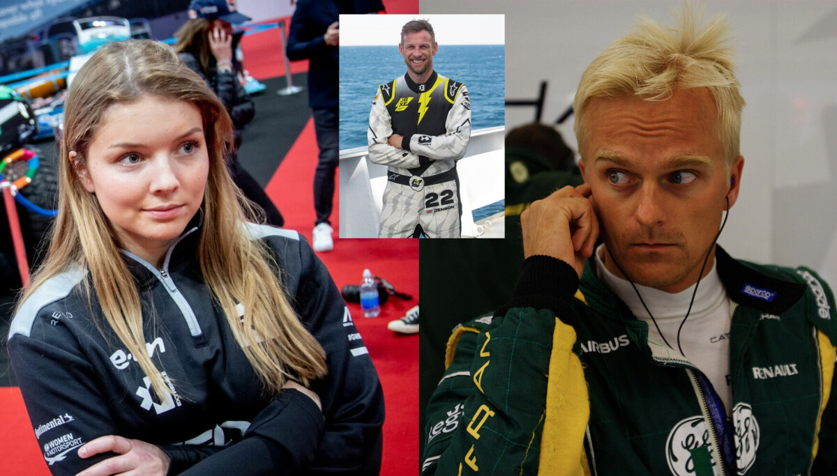 Hedda Rally Formel 1-stjerne putter norske Hedda (22) i tospann med tidligere ...