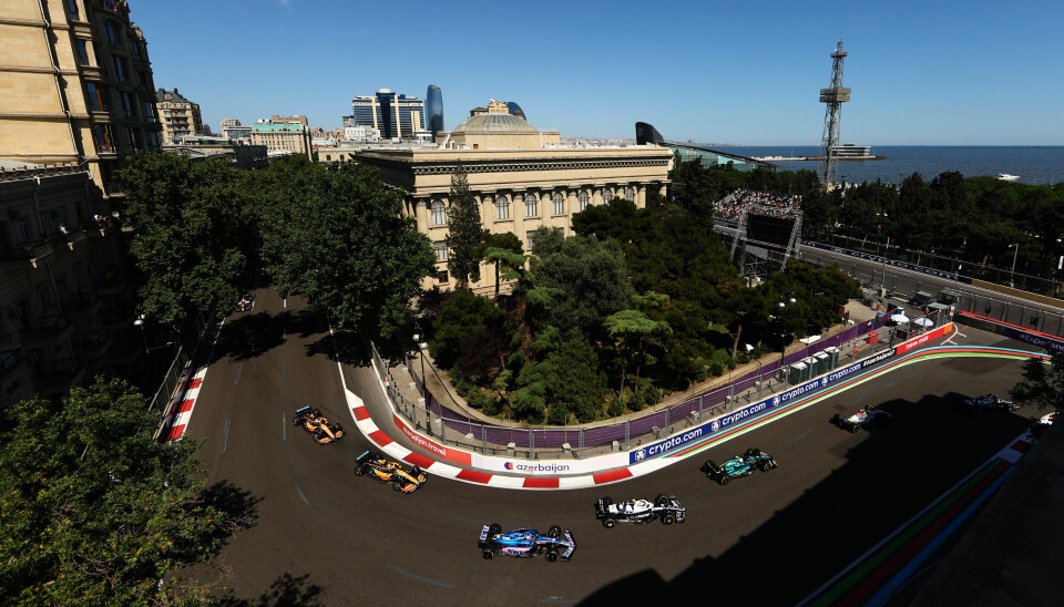 Helgens Formel 1-løp i Baku vil ikke påvirkes av sprintløpet som kjøres dagen før.