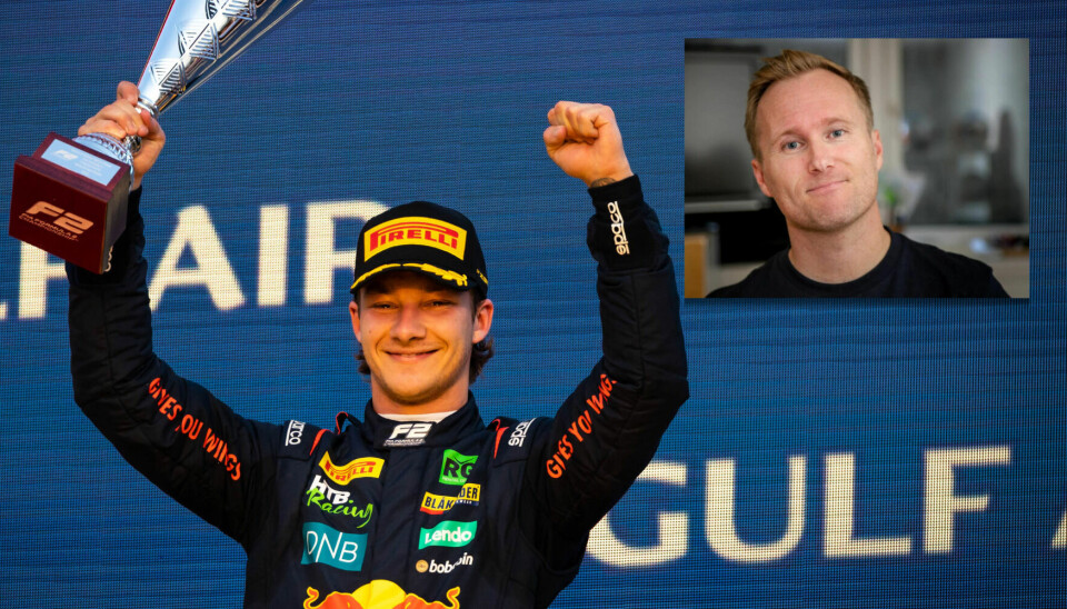 Atle Gulbrandsen tror Dennis Hauger kommer til å vinne årets Formel 2-sesong.