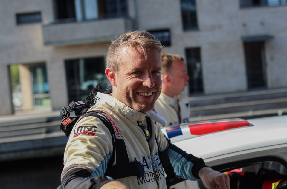 Årets norgesmester i rally, Frank Tore Larsen.