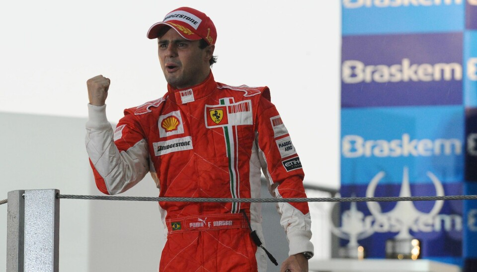 Felipe Massa kjemper fortsatt om å vinne VM - i 2008.