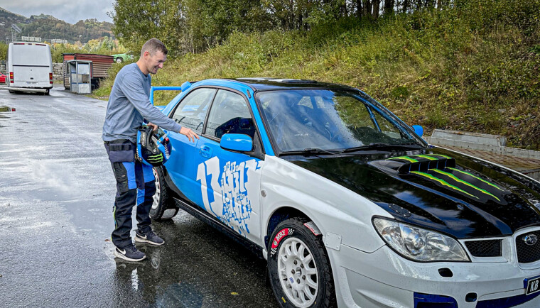 Derfor meldte Andreas seg på Rally Tron helt spontant