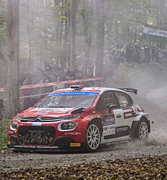 Mads Østberg avsluttet sesongen med seier