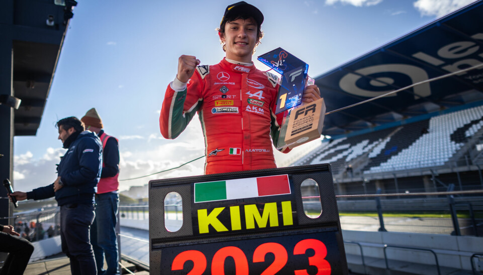 Andrea Kimi Antonelli, her fra Formula Regional Europa.