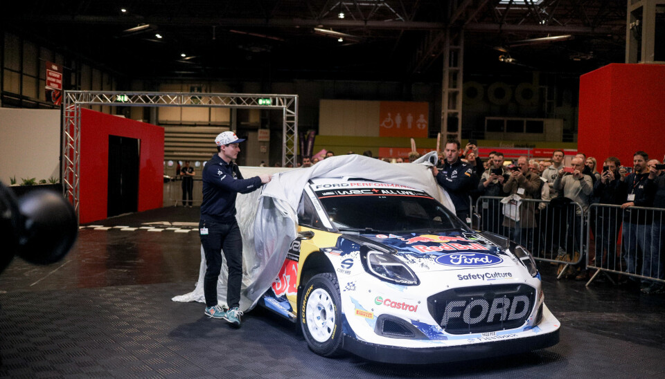 Her er årets M-Sport Puma Rally1. Den vil tilsynelatende ikke erstattes av en Rally2-bil med det første.