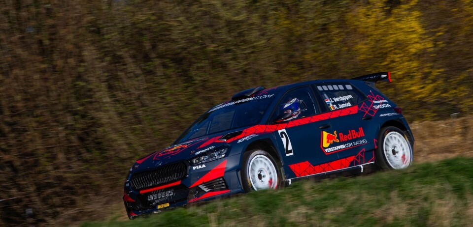 Jos Verstappen, her fra Rallye de Hannut i fjor.