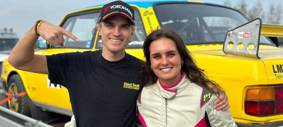 Svensk rallystjerne henter norske Sunniva som kartleser
