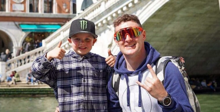 Slik har Theo (8) inspirert Andreas gjennom en tung periode i livet