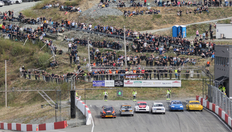 Denne helgen var det duket for rallycross-fest på Lånkebanen - denne gangen med NM som den store attraksjonen.