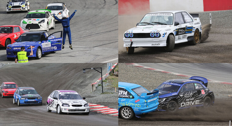 Våre beste bilder fra Rallycross-NM på Lånkebanen