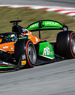 Dekkfrustrasjon i Formel 2