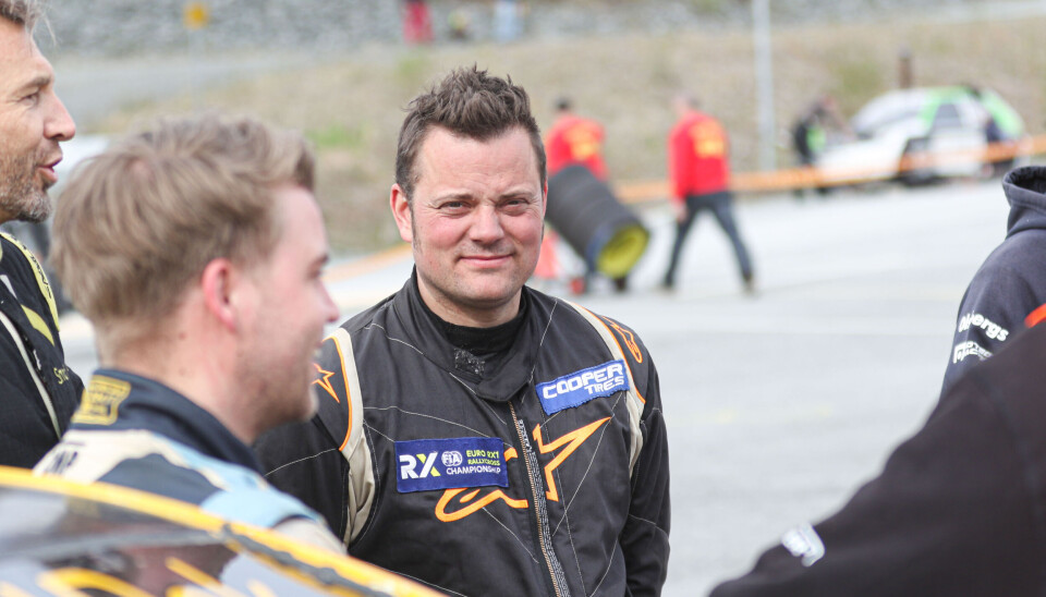 Også i år var Hans-Jøran Østreng å finne på Lånkebanen, denne gangen i forbindelse med Rallycross-NM.