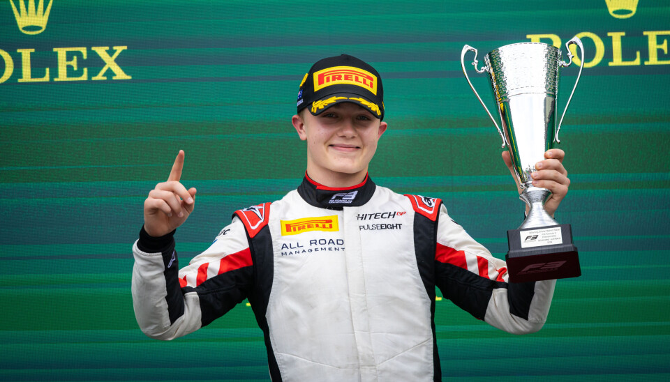 I Melbourne sikret Martinius Stenshorne sin første Formel 3-seier.