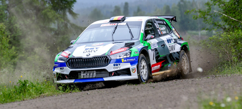 Derfor valgte EM-vinneren å legge testen sin til norsk rally