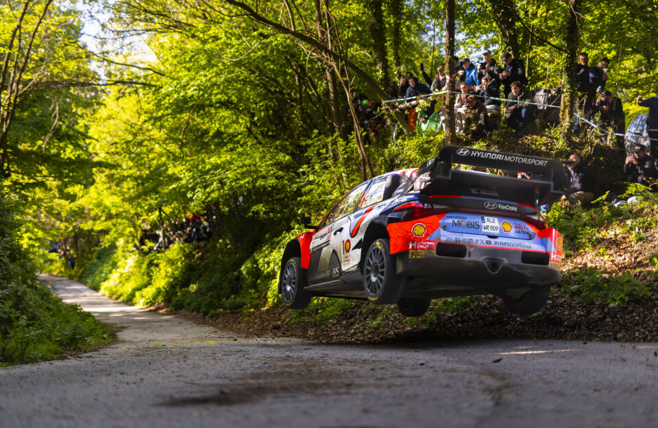 Andreas Mikkelsen i aksjon.